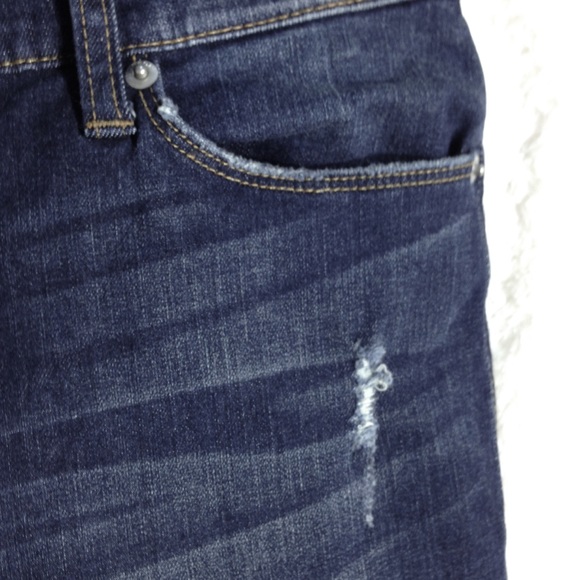 Hudson Krista Distressed Ankle Super Skinny Jeans - Picture 9 of 11